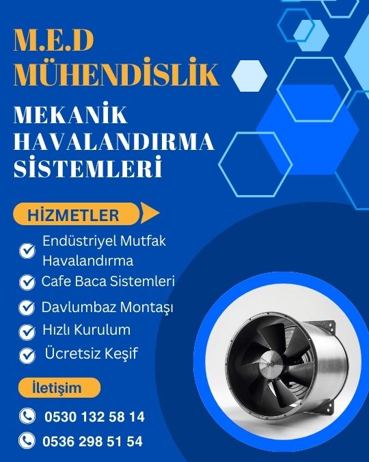 endüstriyel havalandırma